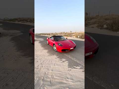 Playing GTA 6 before it’s out. Ferrari F430 #cars #dubai #dmitrysupercars #ferrari
