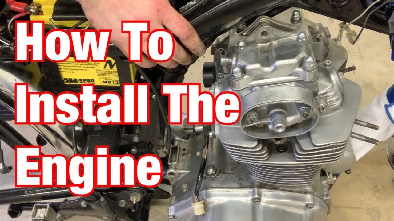 How To Install A Motorcycle Engine Part 162 YouTube How To Install A Motorcycle Engine Part 162 YouTube