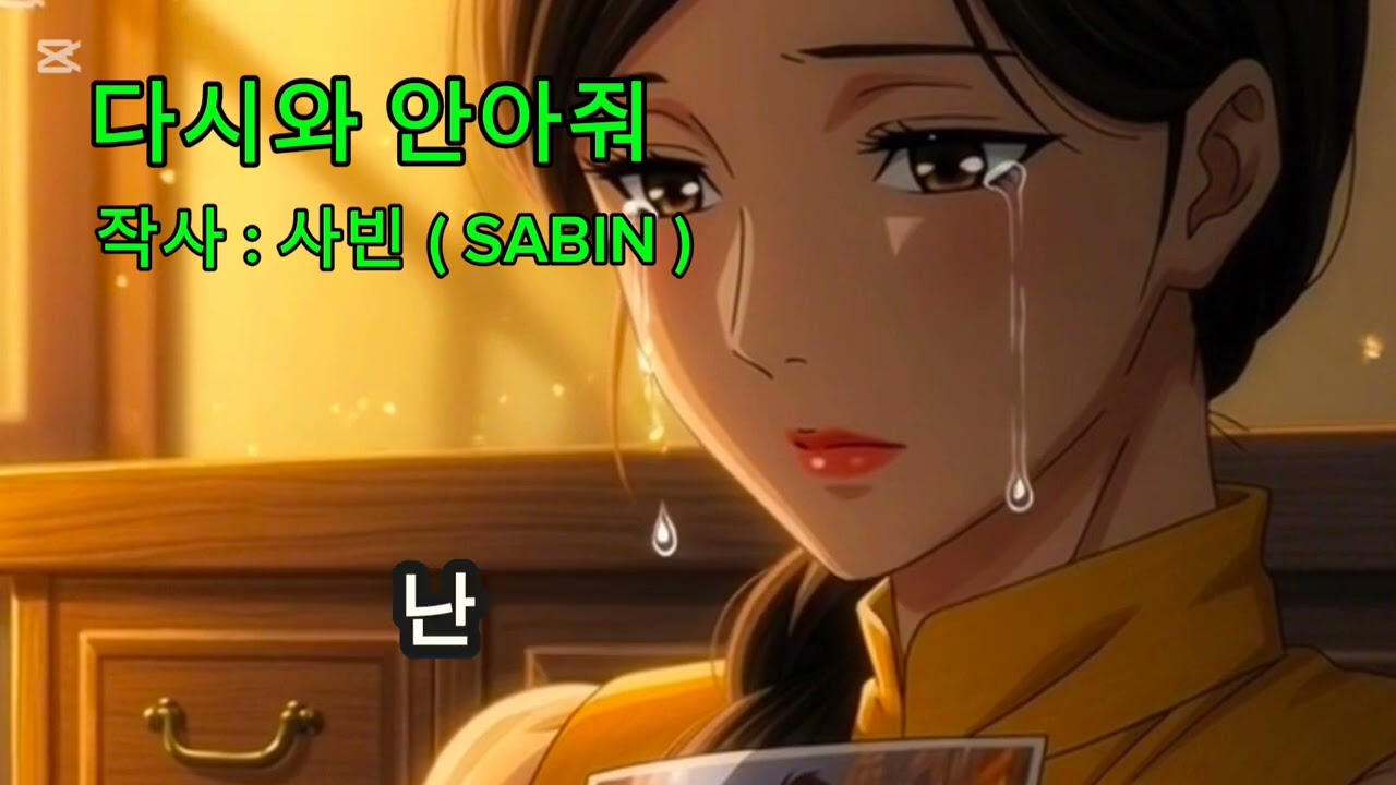 다시와 안아줘ㅡ#사빈  