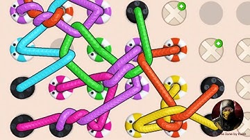 Level 871, 872, 873, 874 & 875 | Rope Untie : Tangle Master | #gameplay | Kaish