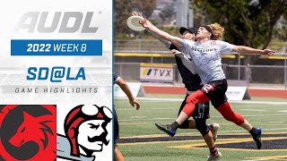 2022 AUDL: San Diego Growlers at Los Angeles Aviators | Week 8 | Game Highlights