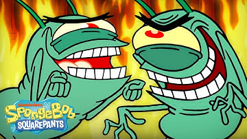 Plankton Being Plankton for 2024 Seconds Straight 👁️ | SpongeBob