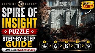 Crimson Desert – Spire of Insight Puzzle Step-by-Step Guide