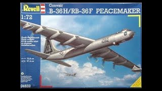 Revell 1/72 ölçek Convair B-36H Peacemaker - Bölüm 5