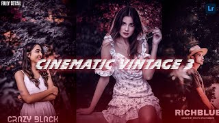 Cinematic Photo Editing In Lightroom || Cinematic vintage Effect - 01DreamEditz screenshot 3