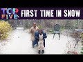 Top 5 FIRST TIME Seeing Snow Reactions