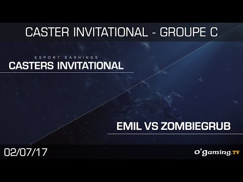 Emil vs ZombieGrub - EsportsEarnings Casters Invitational - Groupe C - Match 2 - Starcraft 2