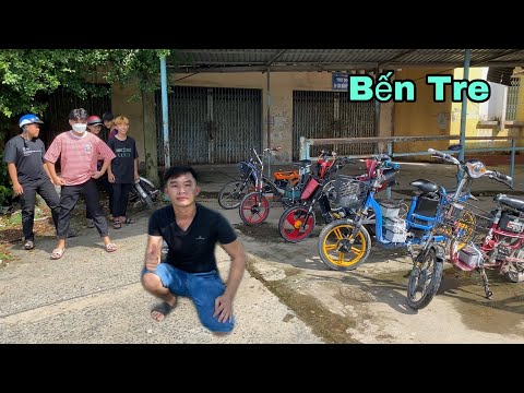 Video Review Xe Đạp Điện Độ Của Các Em Học Sinh Ở Chợ Lách... - youtube
