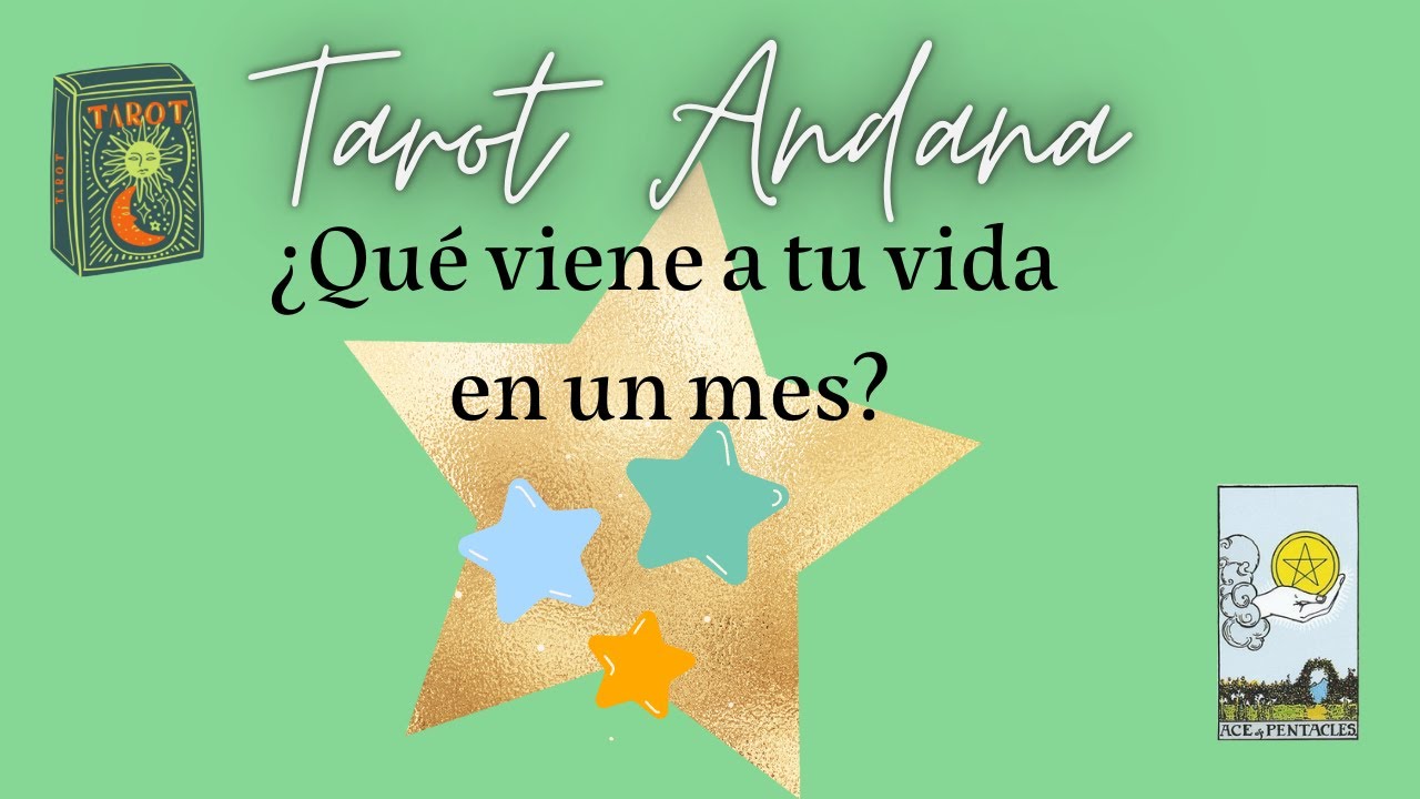 QUÉ VIENE A TU VIDA EN UN MES🌟🌟🌟🌟 TAROT INTERACTIVO - YouTube