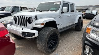 Copart Walk Around 31023 + Almost Mint $100,000 Jeep Gladiator