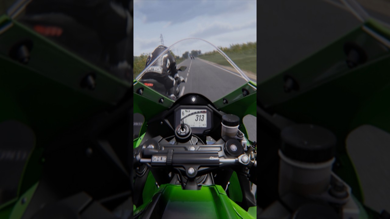 WHAT!? 320Km/h 🔥 KAWASAKI Ninja ZX-10R Pure Madness! #kawasaki