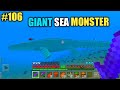 #106 | Minecraft | Giant Sea Monster Attack On Oggy And Jack | Minecraft Pe | In Hindi | Survival |