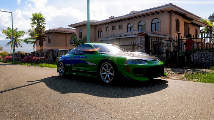 BRIAN O'CONNOR'S MITSUBISHI ECLIPSE Forza Horizon 5 XBOX SERIES X GAMEPLAY