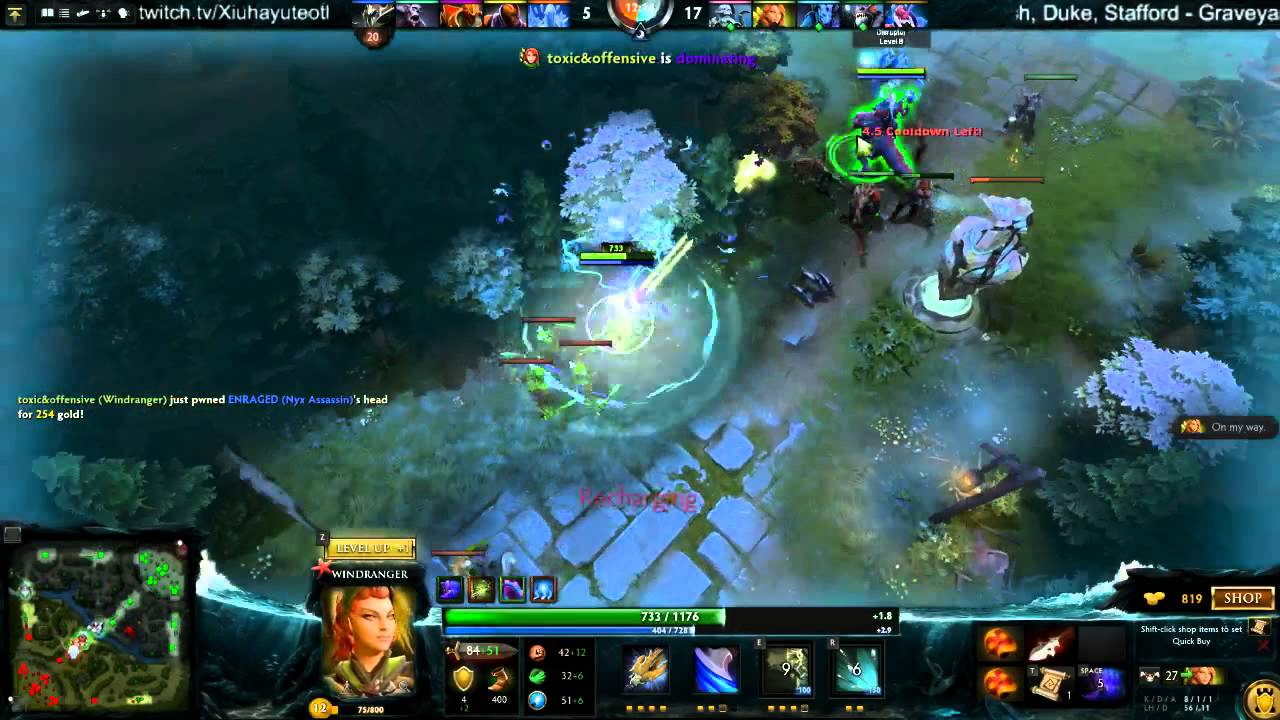 Dota 2 Ability Draft Bash Manabreak Focusfire Windrunner So Op