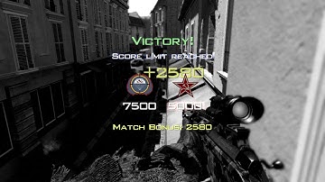 MW3 OUT OF MAP TRICKSHOT