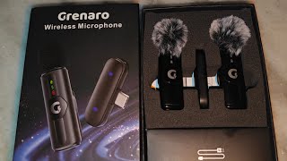 Grenaro wireless microphone 🎙️/part 1