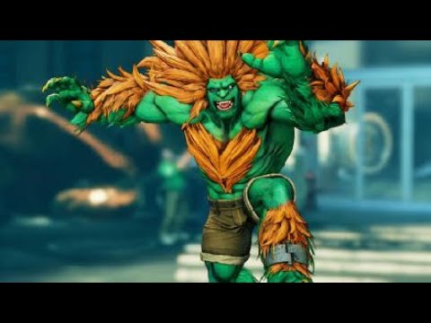 Street Fighter 5 - BLANKA Story Walkthrough @ 1080p (60ᶠᵖˢ) HD