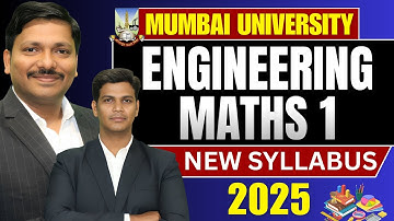 ENGINEERING MATHS 1 SYLLABUS OF MUMBAI UNIVERSITY | FIRST YEAR SEM 1 MU | DINESH SIR ENGINEERING