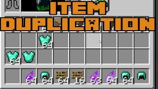 Minecraft 1.12 - SIMPLE ITEM DUPLICATION - GAME BREAKING BUG