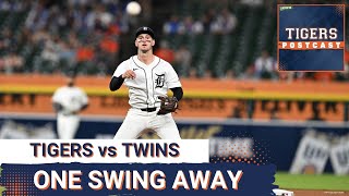 TIGERS POSTCAST: ONE SWING AWAY! Detroit Tigers Comeback Falls Short, Minnesota Twins Win Game 2