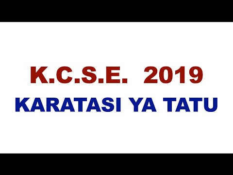 kiswahili paper 3 answers 2019 | kcse 2018 kiswahili paper 3 | kiswahili paper 3 2020