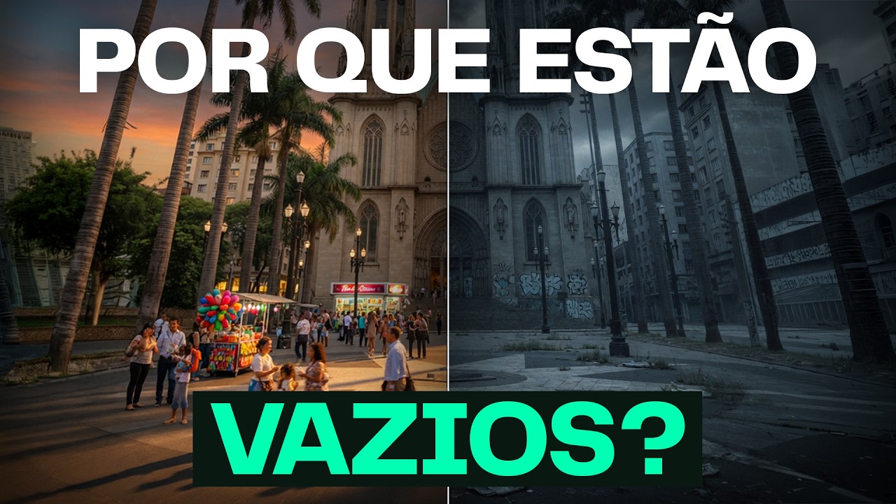Os CENTROS das cidades estão MORRENDO?