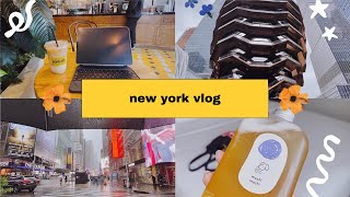 NYC Vlog | 纽约Vlog | Times Square, Central Park, 5th Ave, Natural History Museum, Boucherie, BTS Meal