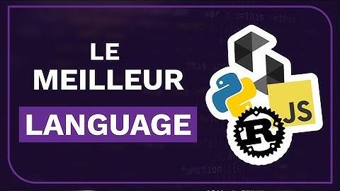 💡 QUEL language de PROGRAMMATION pour HACKERS ?
