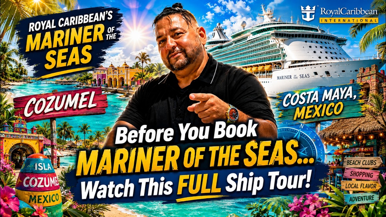 Before You Book Mariner of the Seas… Watch This FULL Ship Tour!”