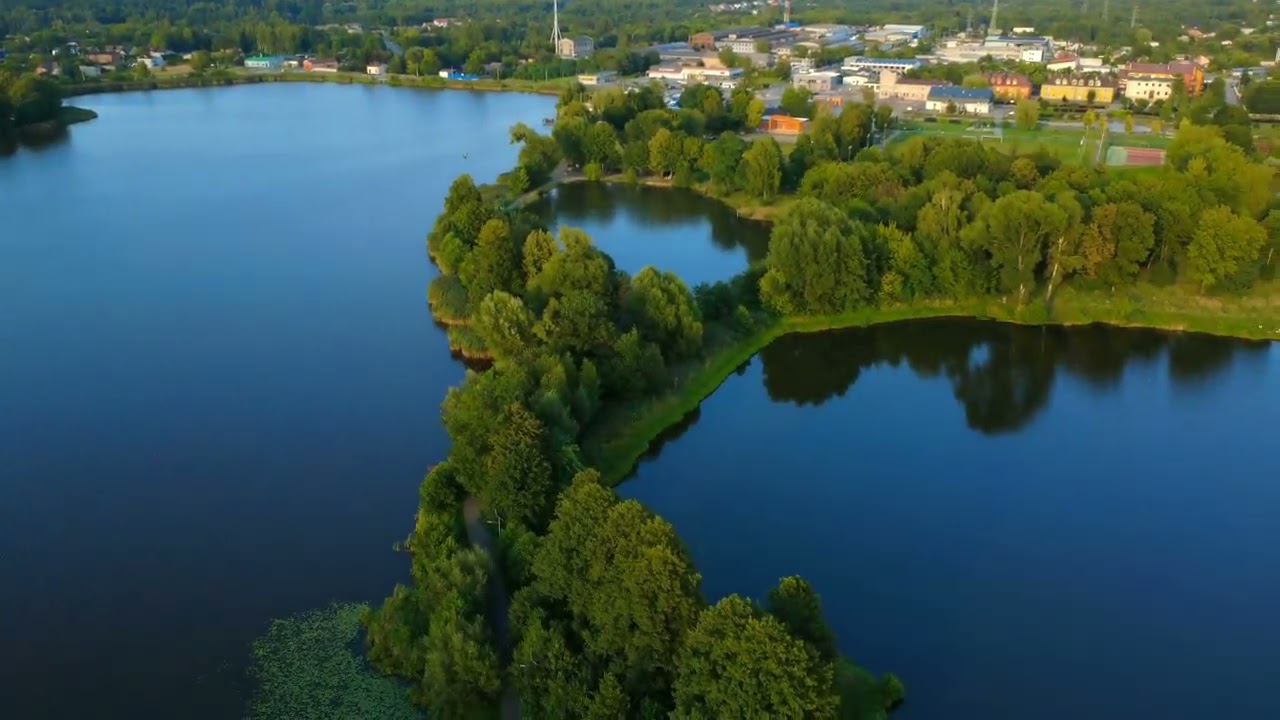 Blachownia z lotu ptaka