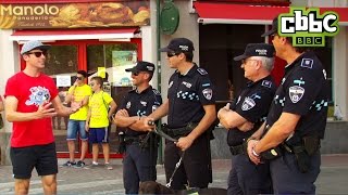 What? Presenter Has A Strange Emergency On Cbbcs All Over The Place