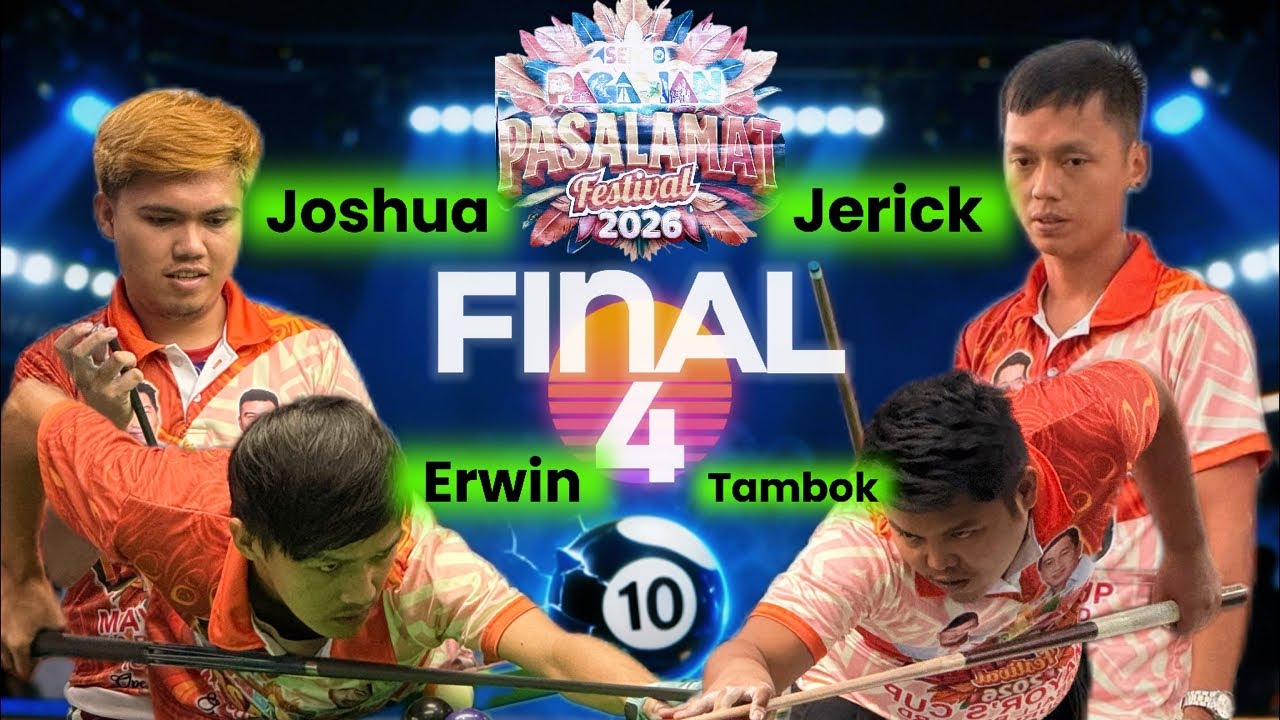 Final 4 | 200k Pasalamat Festival 10 Balls Tournament 2026 | Pagadian City