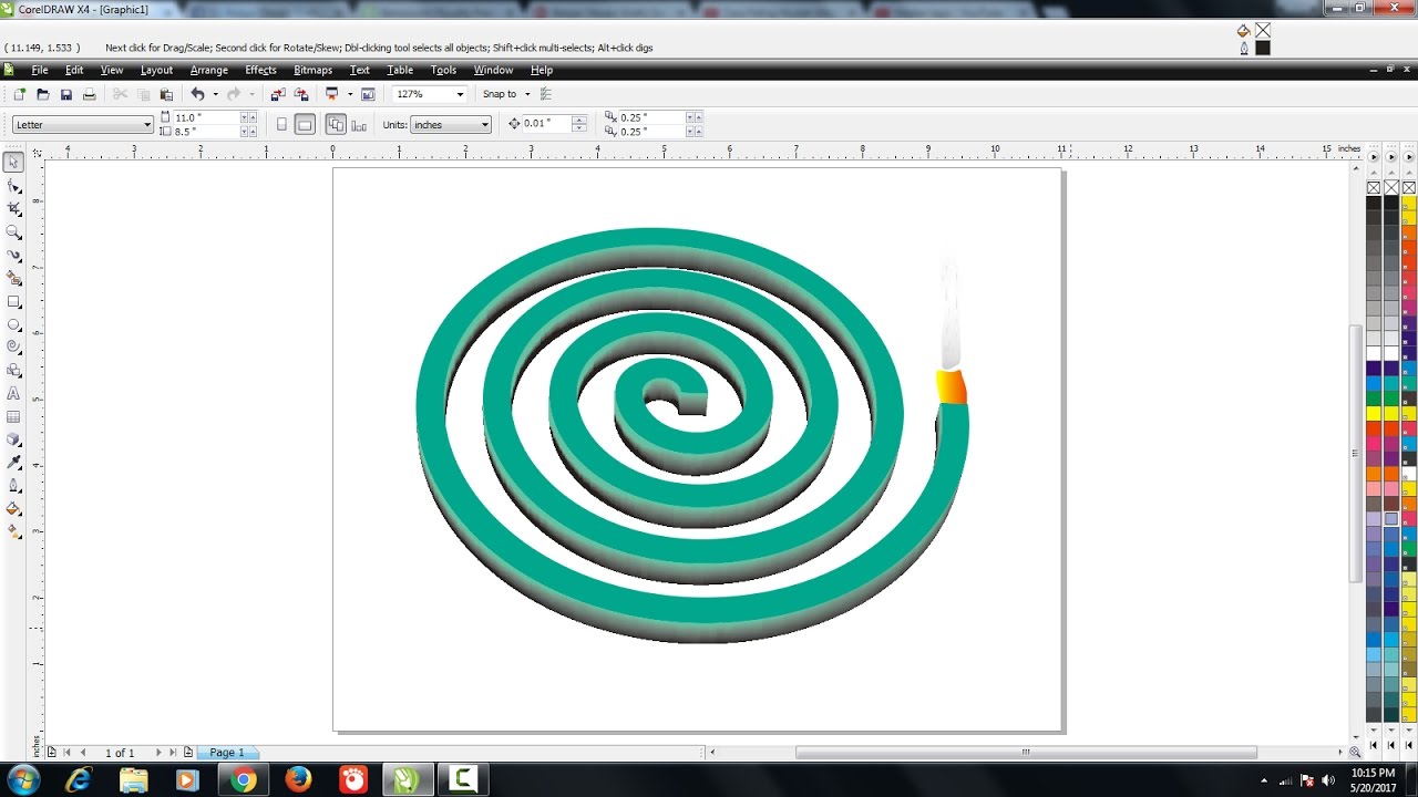 Cara Mudah Desain Obat Nyamuk Menjadi 3D Dengan Corelraw X4 X5 X6 X7