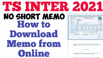 TS INTER 2021 MEMO DOWNLOAD PROCESS