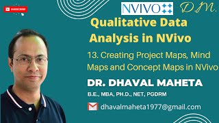 13. Creating Project Maps, Mind Maps And Concept Maps In Nvivo Dr. Dhaval Maheta