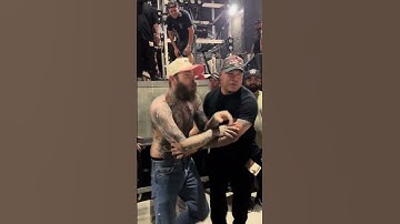 Thumbnail of Security stops Post Malone from meeting fans
