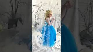 KID ELSA ❄️ IN REAL LIFE 💖 #Elsa #Frozen #disney