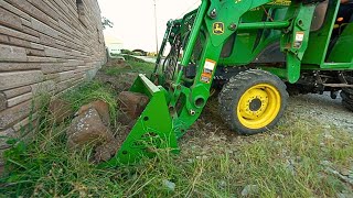 A Big Test for the New Rock Bucket and a Fatal Flaw on my Loader