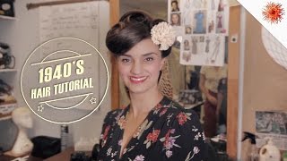 Victory Rolls! 1940s Hairstyle Tutorial