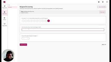 Responding to a survey | Roseman Labs