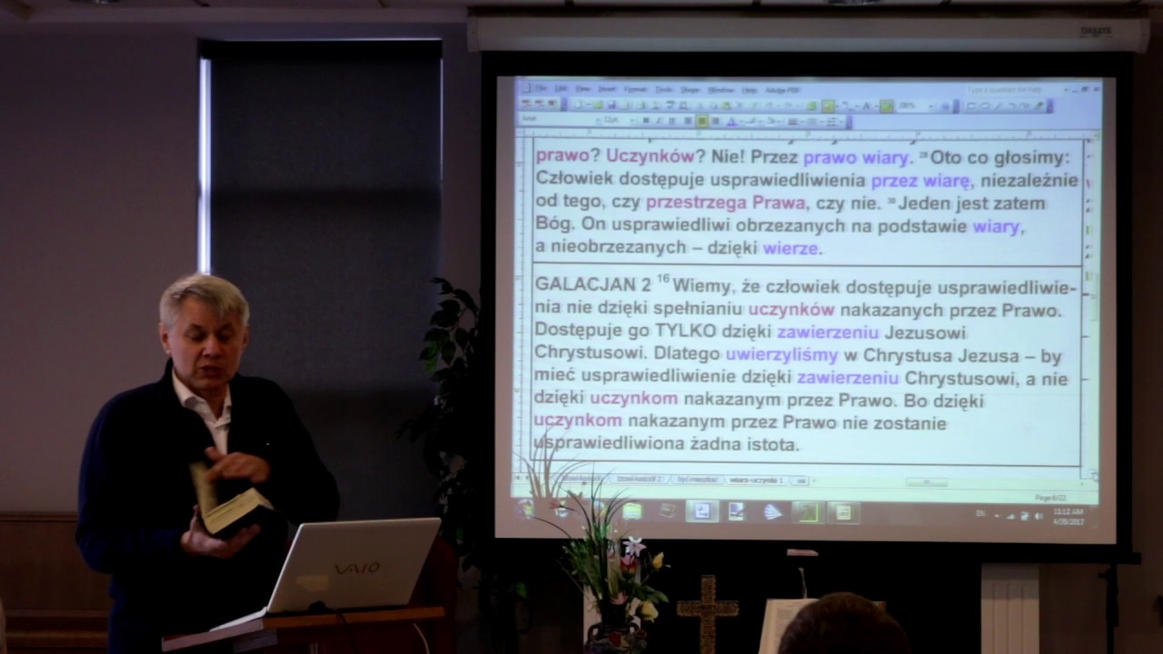 UCZYNKI w nauczaniu Ap. Pawła i Listu Jakuba; Pastor Piotr Starzęba - YouTube