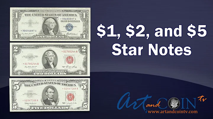 Set of 3: $1, $2, and $5 Star Notes Currency Set at Art and Coin TV