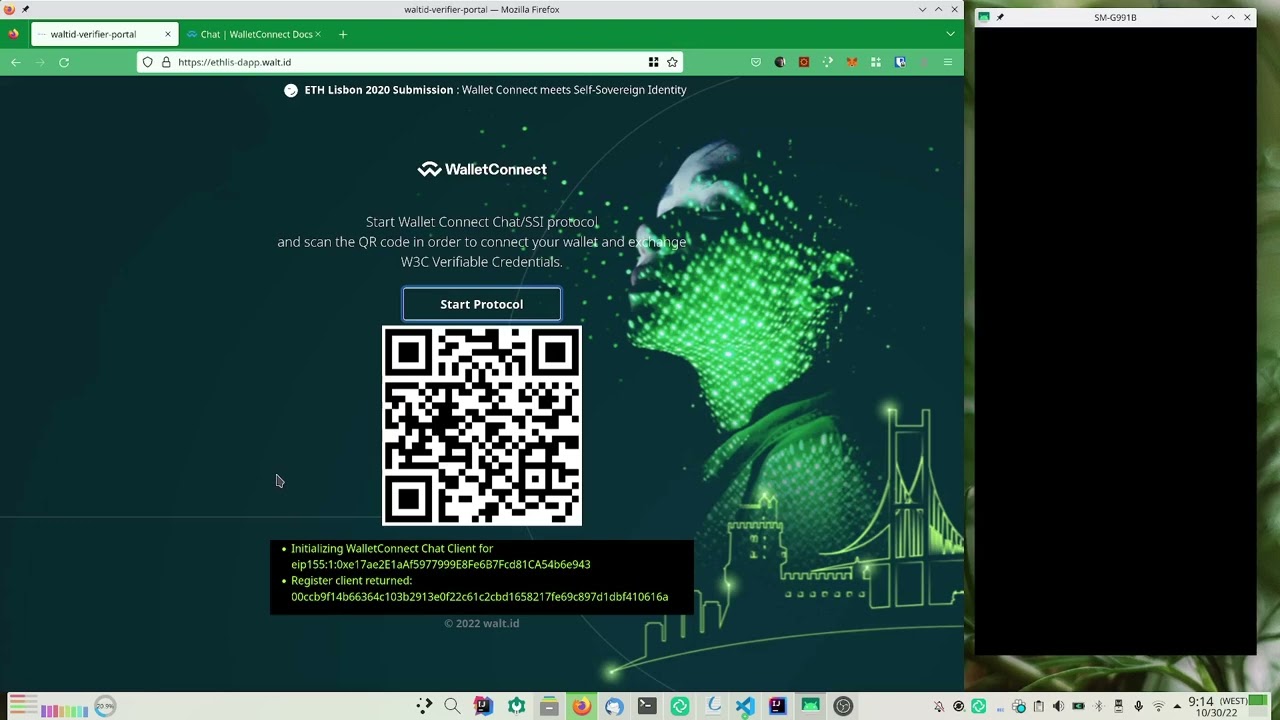 WalletConnect meets Self-Sovereign Identity - ETHLisbon @ TAIKAI -  Hackathon Platform