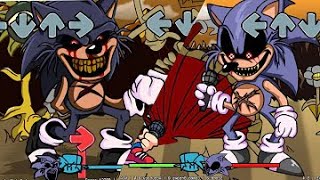 FNF Sonic.exe Execution, but with New Lord X Voices FNF Sonic.exe Execution, but with New Lord X Voices