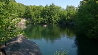 Crews search Milford quarry after swimmer reported missing