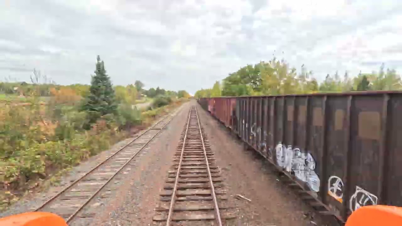 North Shore Scenic Railroad Timelapse - Duluth to Two Harbors and back