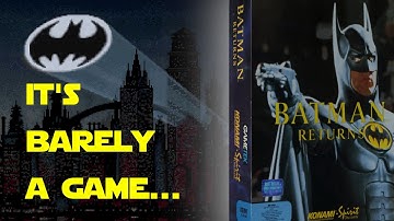 Batman Returns (1992) MS-DOS (Walkthrough with Commentary)