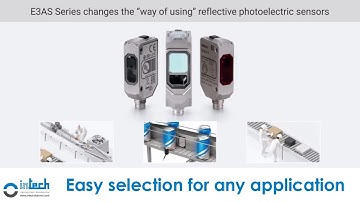 Omron E3AS Photoelectric Sensors | Easy selection for any application