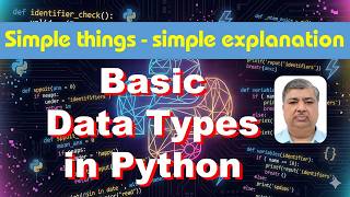 Basic Data Types in Python | int, float, string | everything is a class