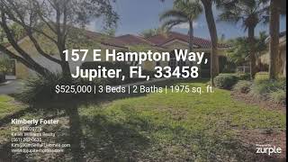 157 E Hampton Way Jupiter FL 33458